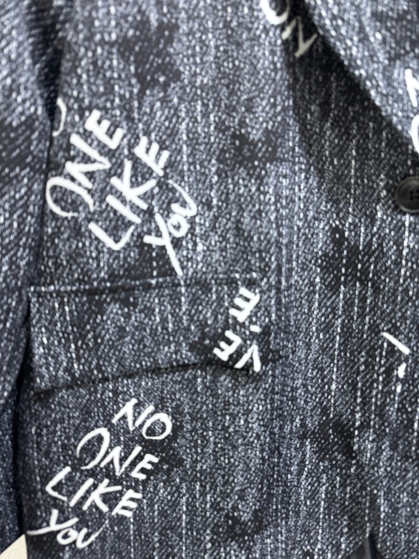 Blazer Snoopy Negro Gris