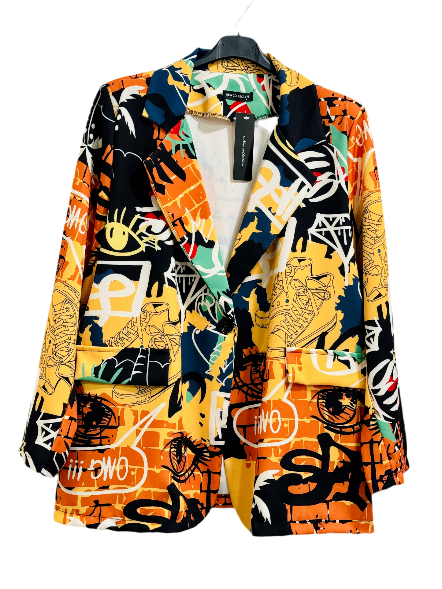 Blazer Estampado Orange