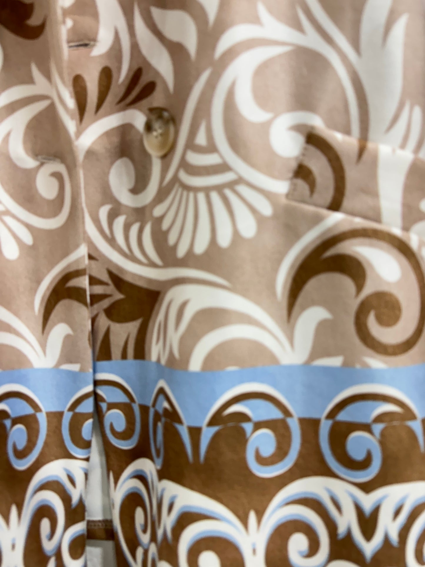 Chaqueta Mosaico Larga  Beige