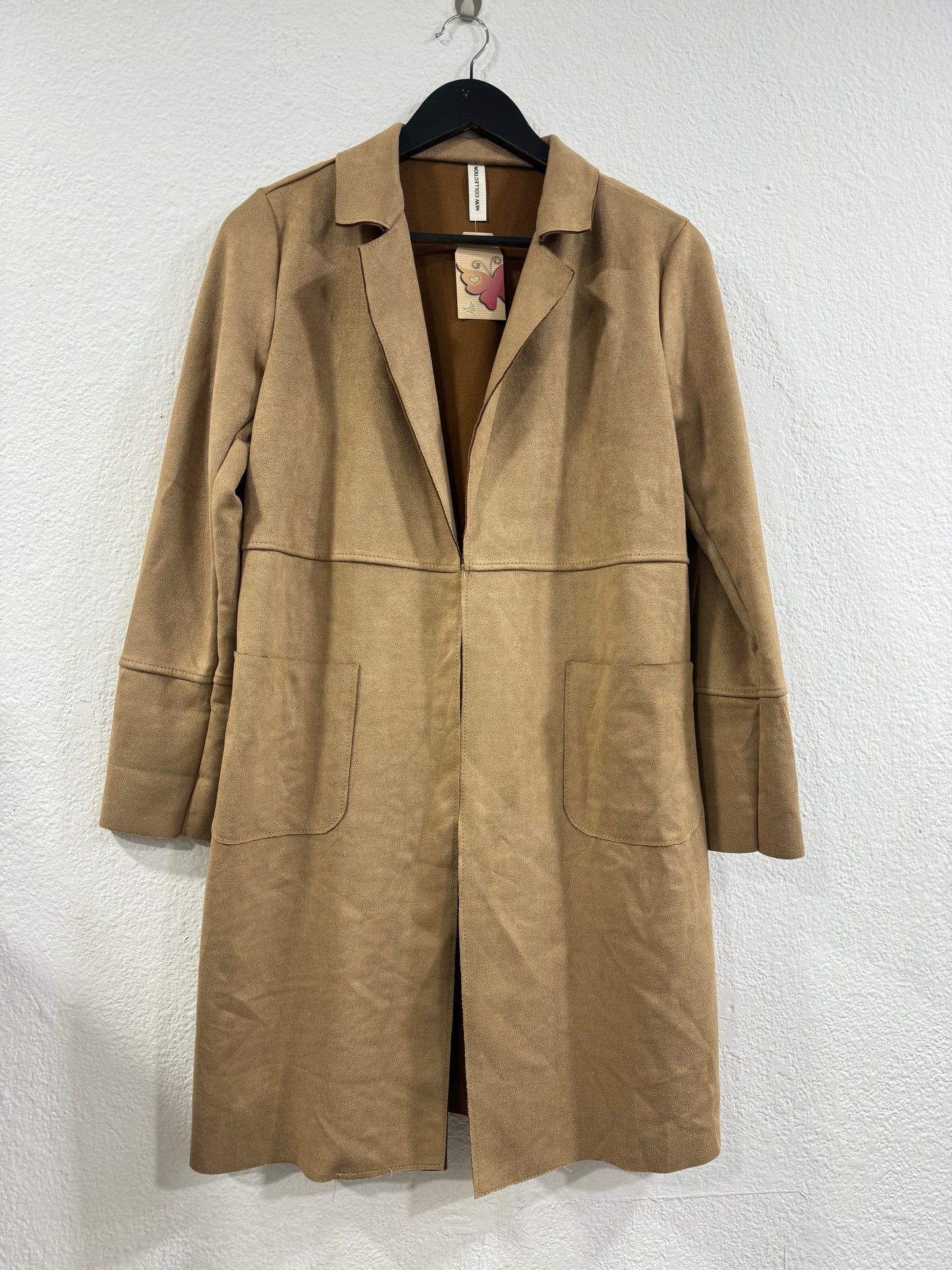 Abrigo Largo Antelina Beige