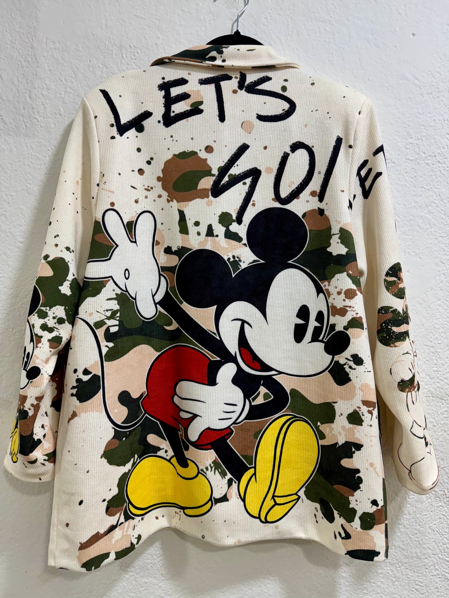 Blazer Mickey Mouse Crudo